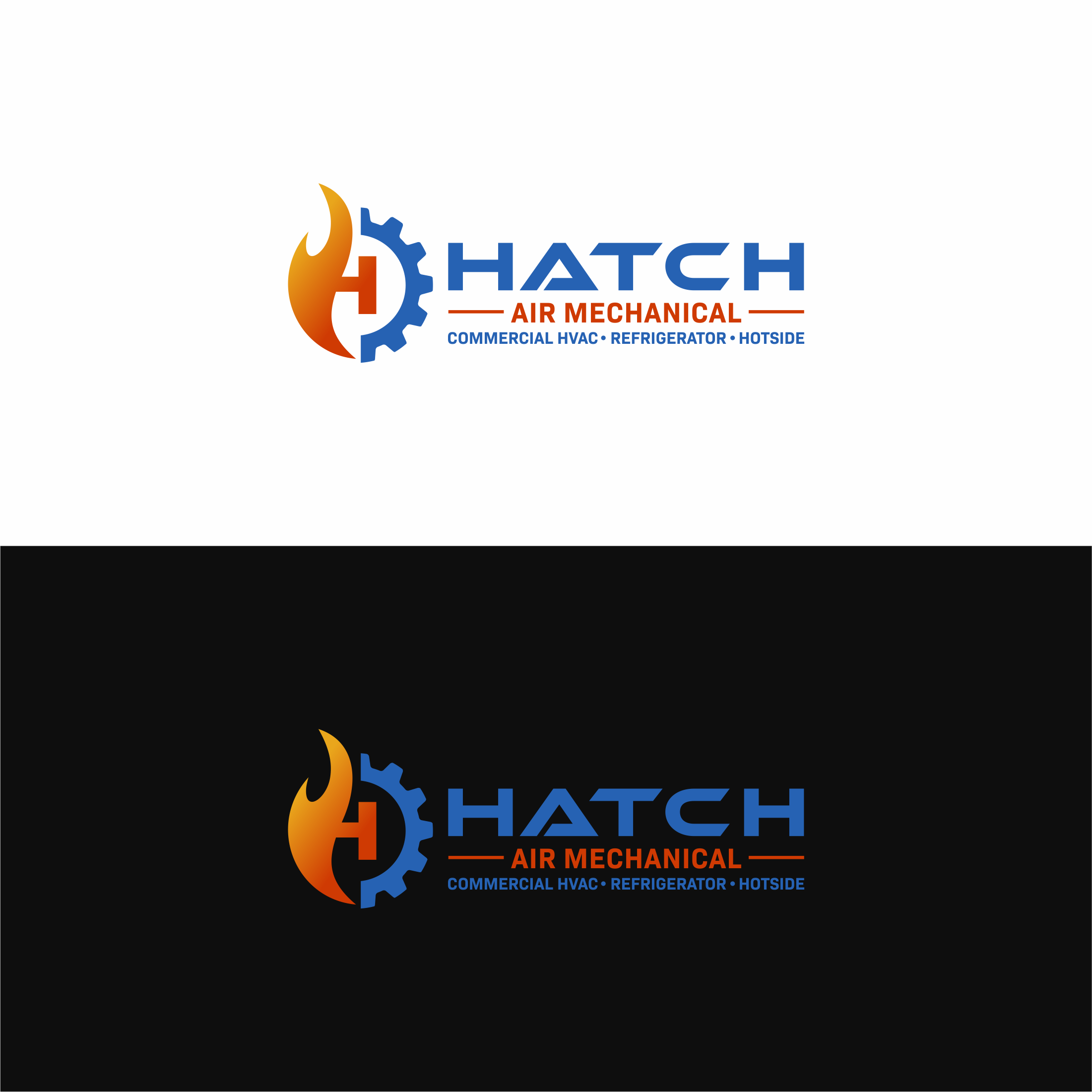 Logo Design by ndra for Hatch Air Mechanical | Design #37649961