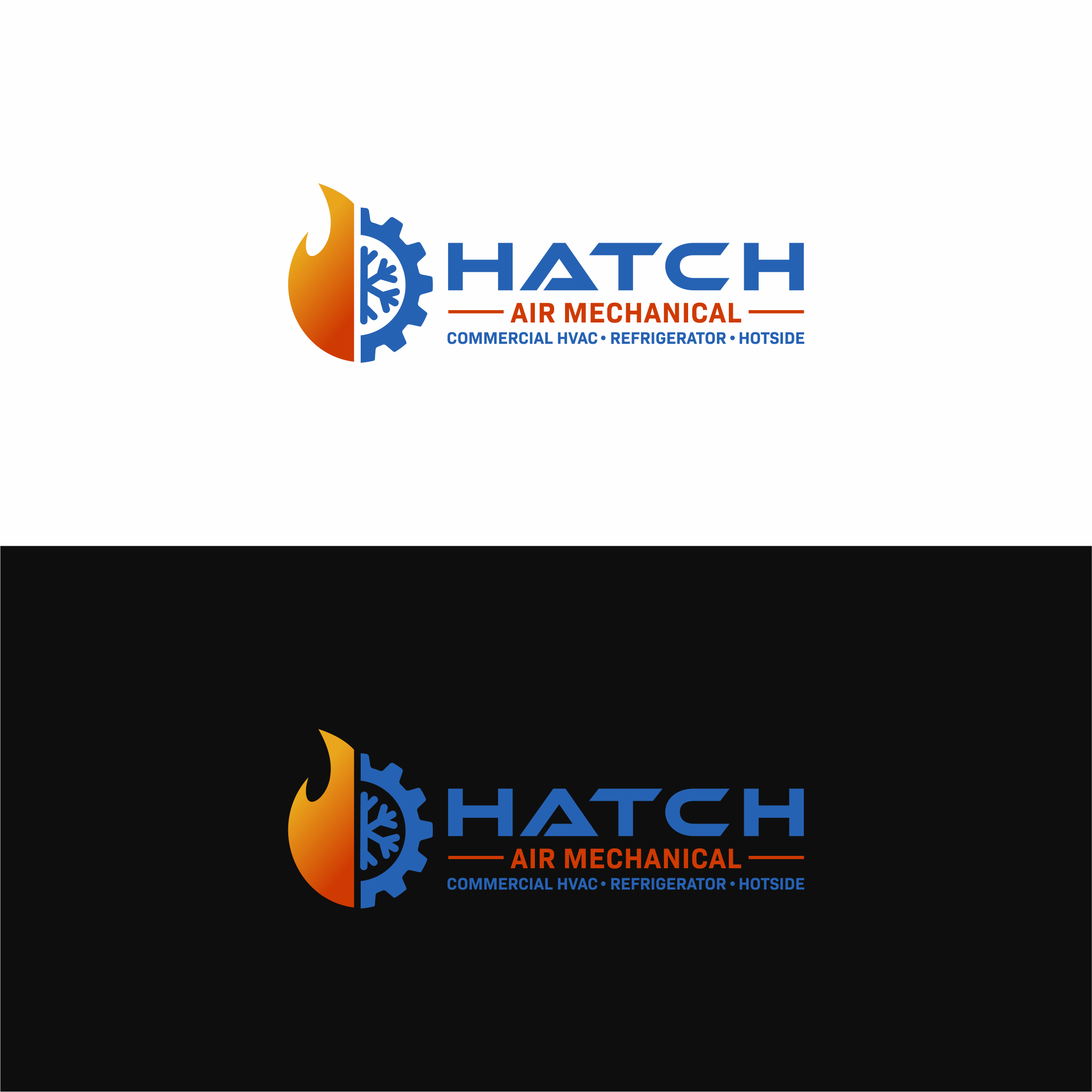 Logo Design by ndra for Hatch Air Mechanical | Design #37649962