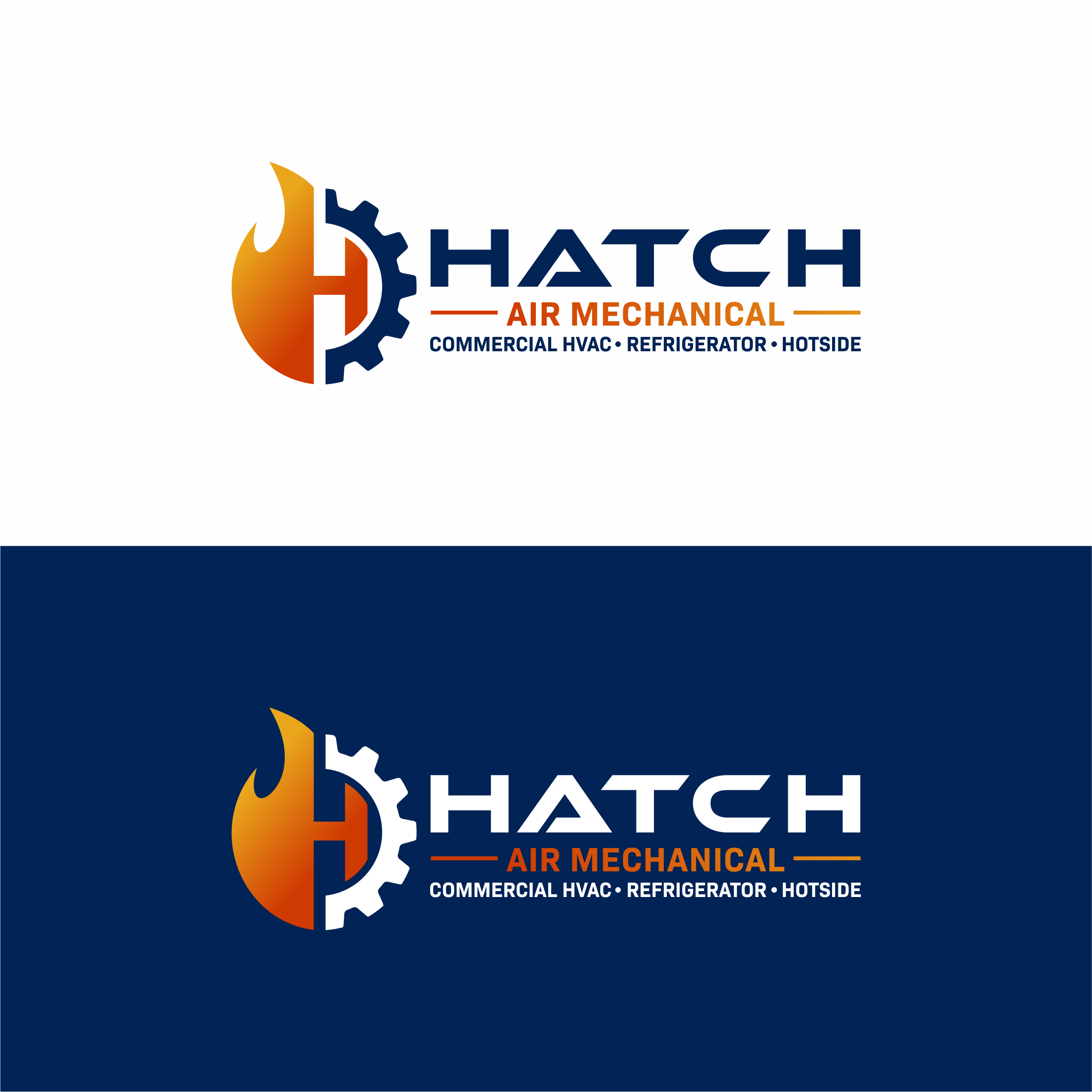 Logo Design by ndra for Hatch Air Mechanical | Design #37649968