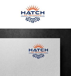 Logo Design by RA-bica for Hatch Air Mechanical | Design: #37561475