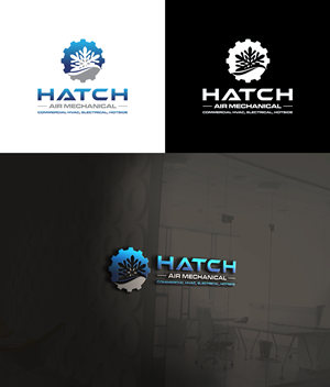 Logo Design by RA-bica for Hatch Air Mechanical | Design: #37564214