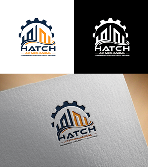 Logo Design by RA-bica for Hatch Air Mechanical | Design: #37564215