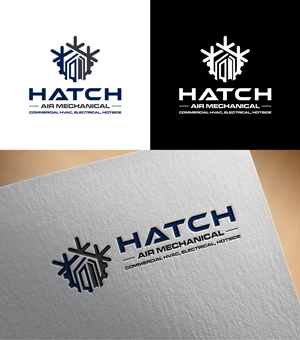 Logo Design by RA-bica for Hatch Air Mechanical | Design: #37564216