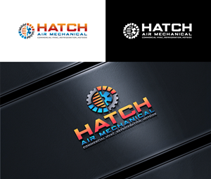 Logo Design by RA-bica for Hatch Air Mechanical | Design: #37644174