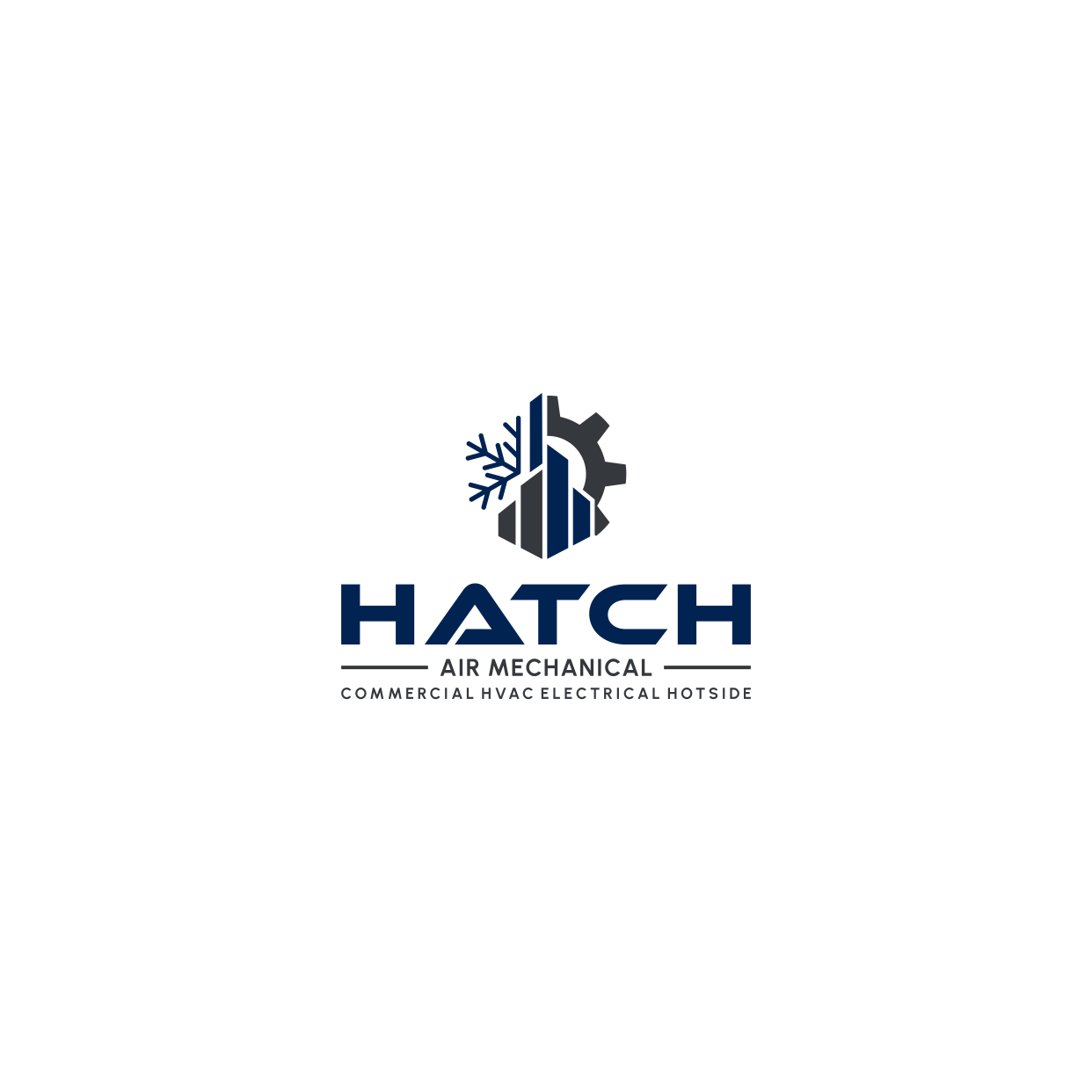 Logo Design by Kaze56 for Hatch Air Mechanical | Design #37548219