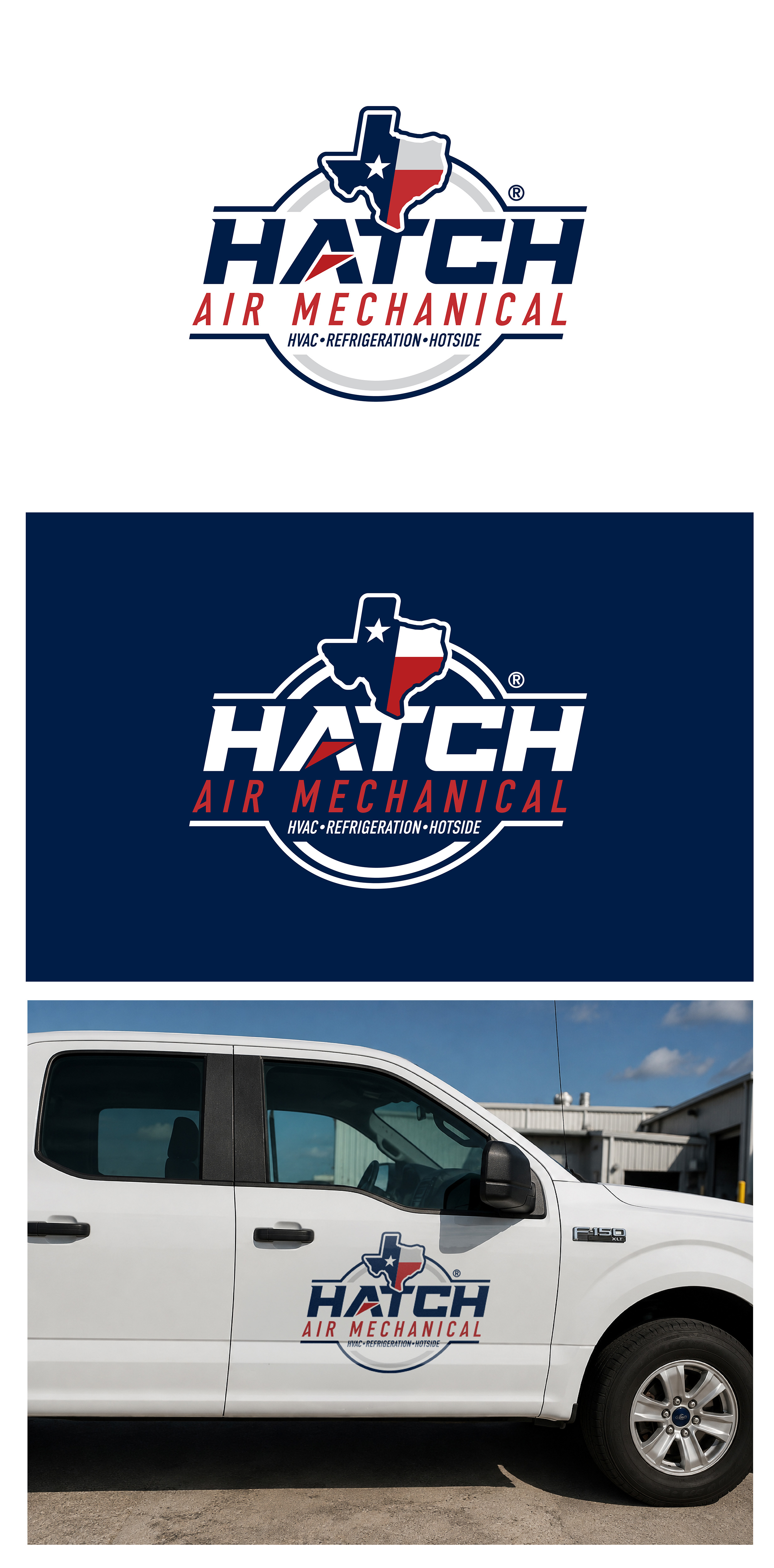 Logo Design by Artya Works for Hatch Air Mechanical | Design #37643264
