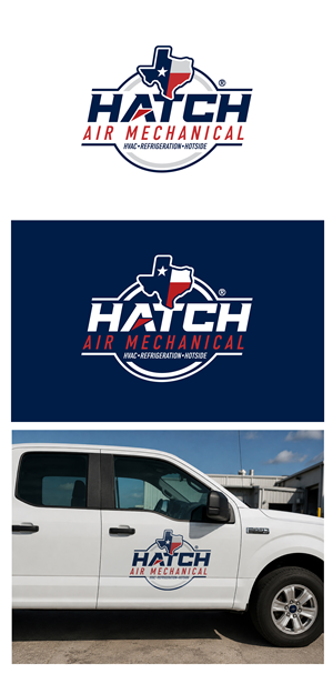 Logo Design by Artya Works for Hatch Air Mechanical | Design: #37643264