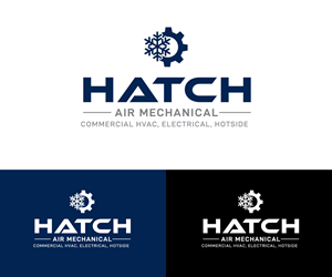 Logo Design by RaKu 2 for Hatch Air Mechanical | Design: #37556168
