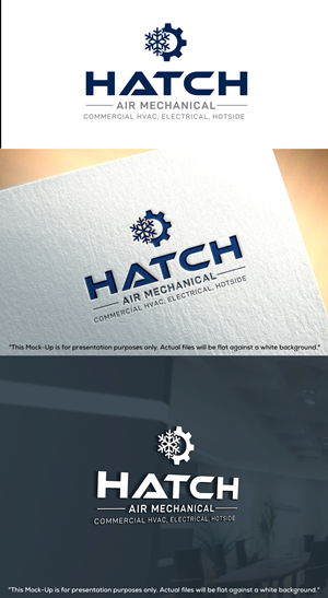 Logo Design by RaKu 2 for Hatch Air Mechanical | Design: #37557784