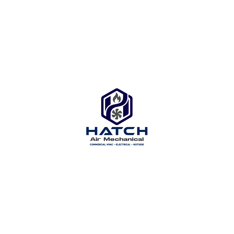 Logo Design by Coli for Hatch Air Mechanical | Design #37559562