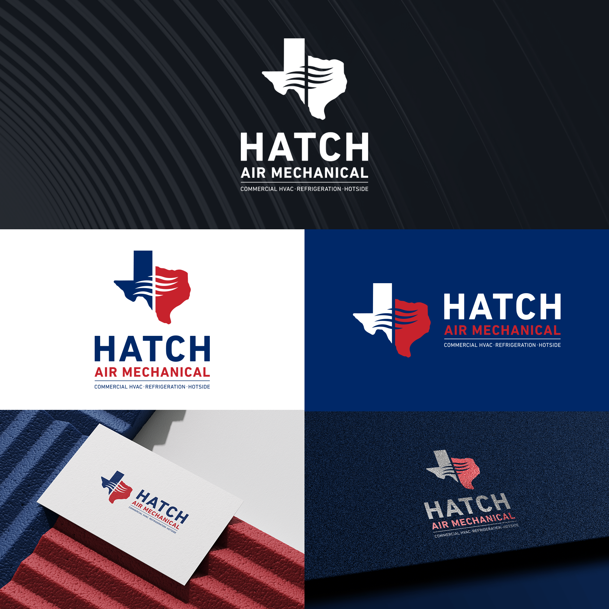 Logo Design by MHicham for Hatch Air Mechanical | Design #37655207
