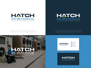 Logo Design by COLOUR CREATIVE for Hatch Air Mechanical | Design: #37656816