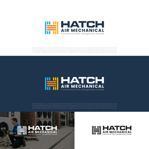 Logo Design by COLOUR CREATIVE for Hatch Air Mechanical | Design: #37657012