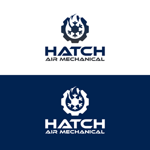 Logo Design by Blesign for Hatch Air Mechanical | Design #37552381