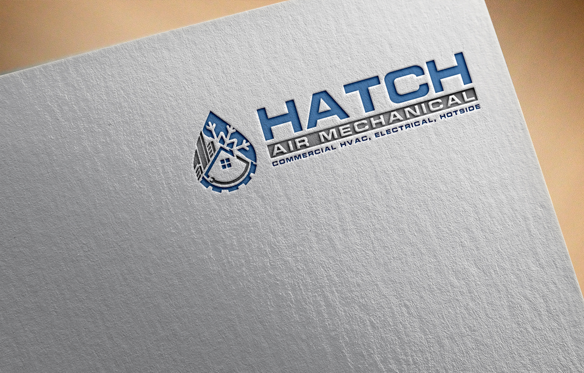 Logo Design by zoooma  for Hatch Air Mechanical | Design #37560531
