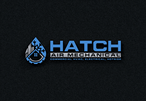 Logo Design by zoooma  for Hatch Air Mechanical | Design: #37560533