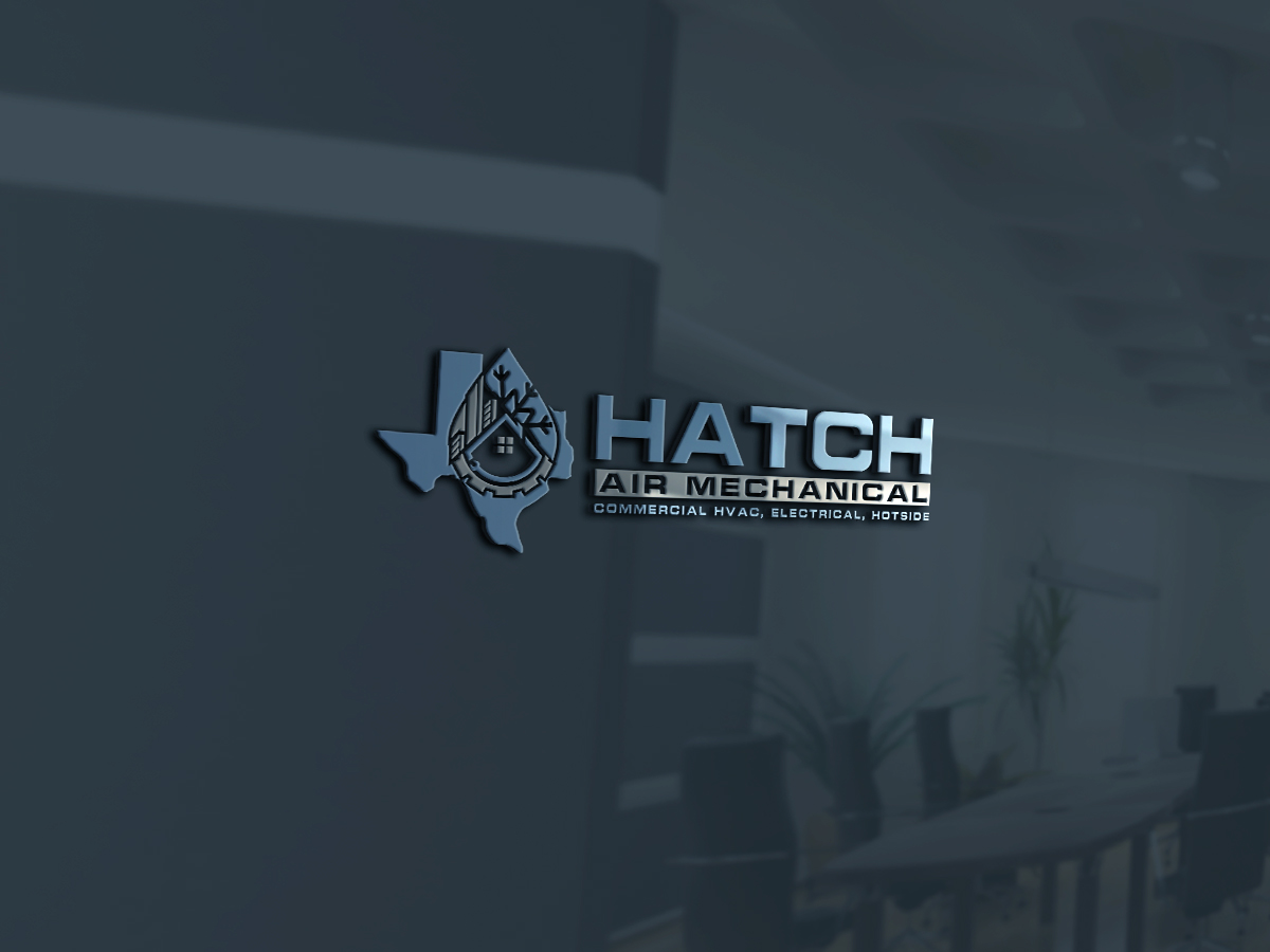 Logo Design by zoooma  for Hatch Air Mechanical | Design #37560544