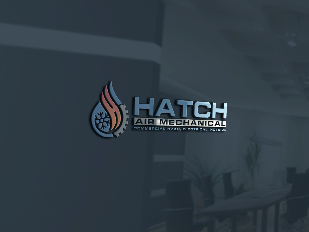Logo Design by zoooma  for Hatch Air Mechanical | Design #37560545