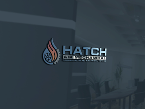 Logo Design by zoooma  for Hatch Air Mechanical | Design: #37560545