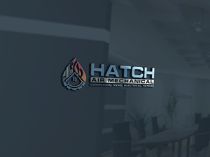 Logo Design by zoooma  for Hatch Air Mechanical | Design: #37560547