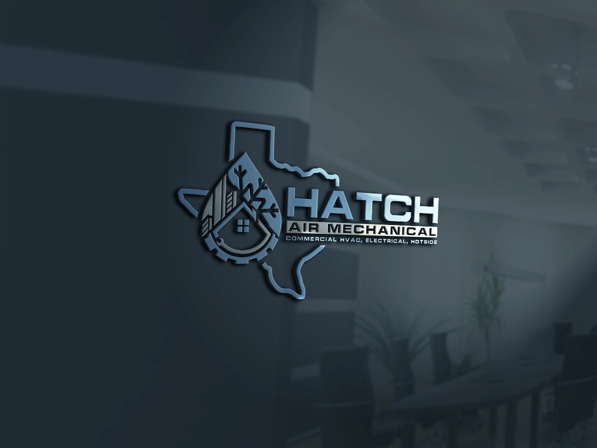 Logo Design by zoooma  for Hatch Air Mechanical | Design #37560604