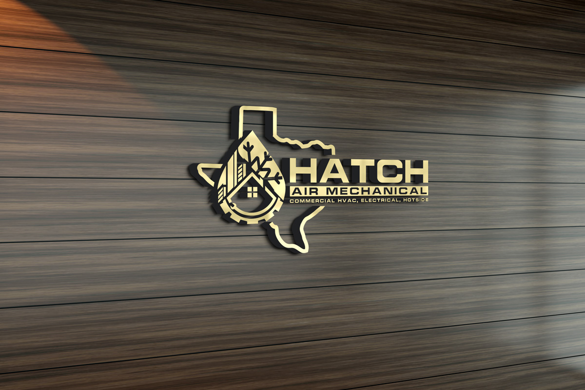 Logo Design by zoooma  for Hatch Air Mechanical | Design #37560605