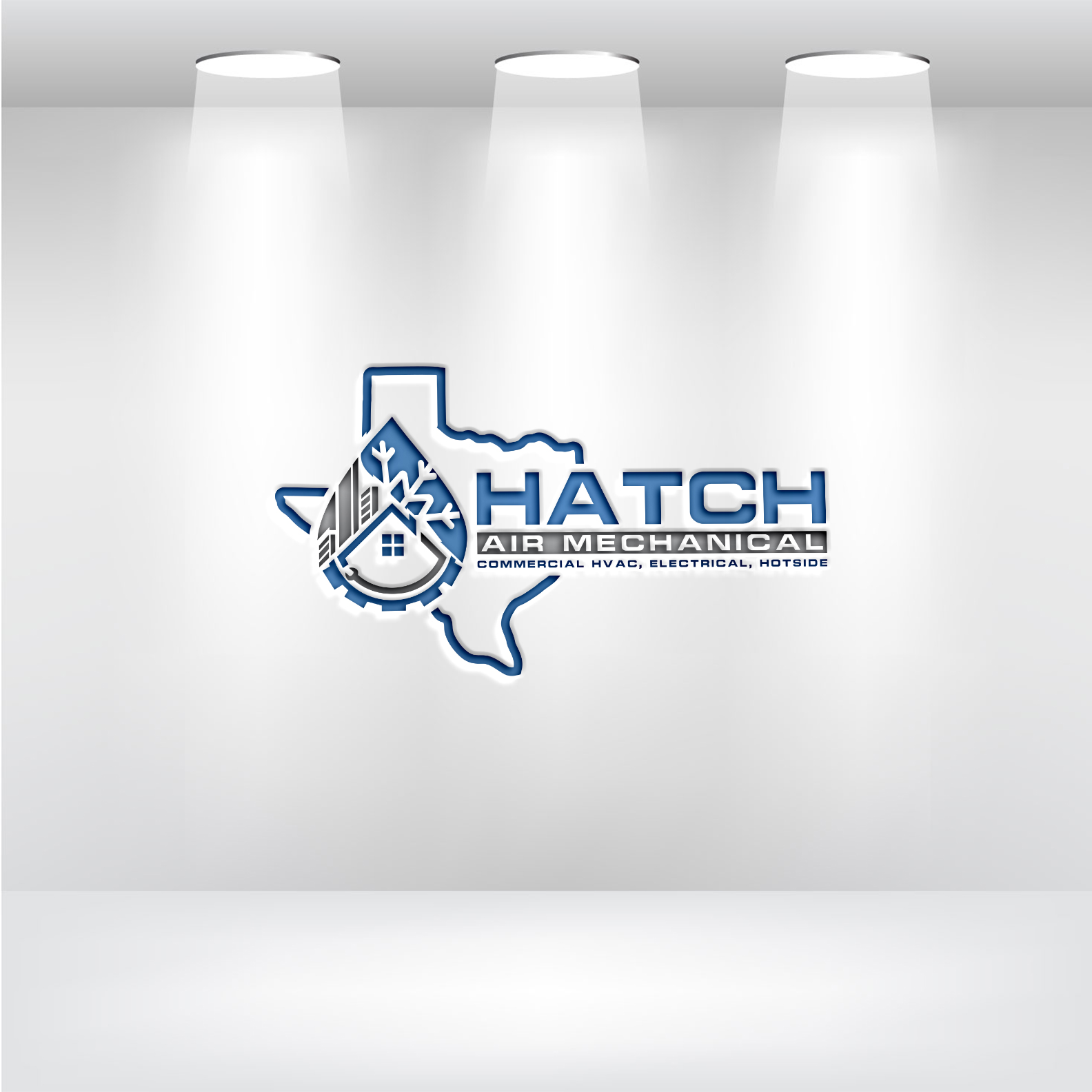 Logo Design by zoooma  for Hatch Air Mechanical | Design #37560606