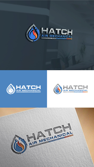 Logo Design by zoooma  for Hatch Air Mechanical | Design: #37665578
