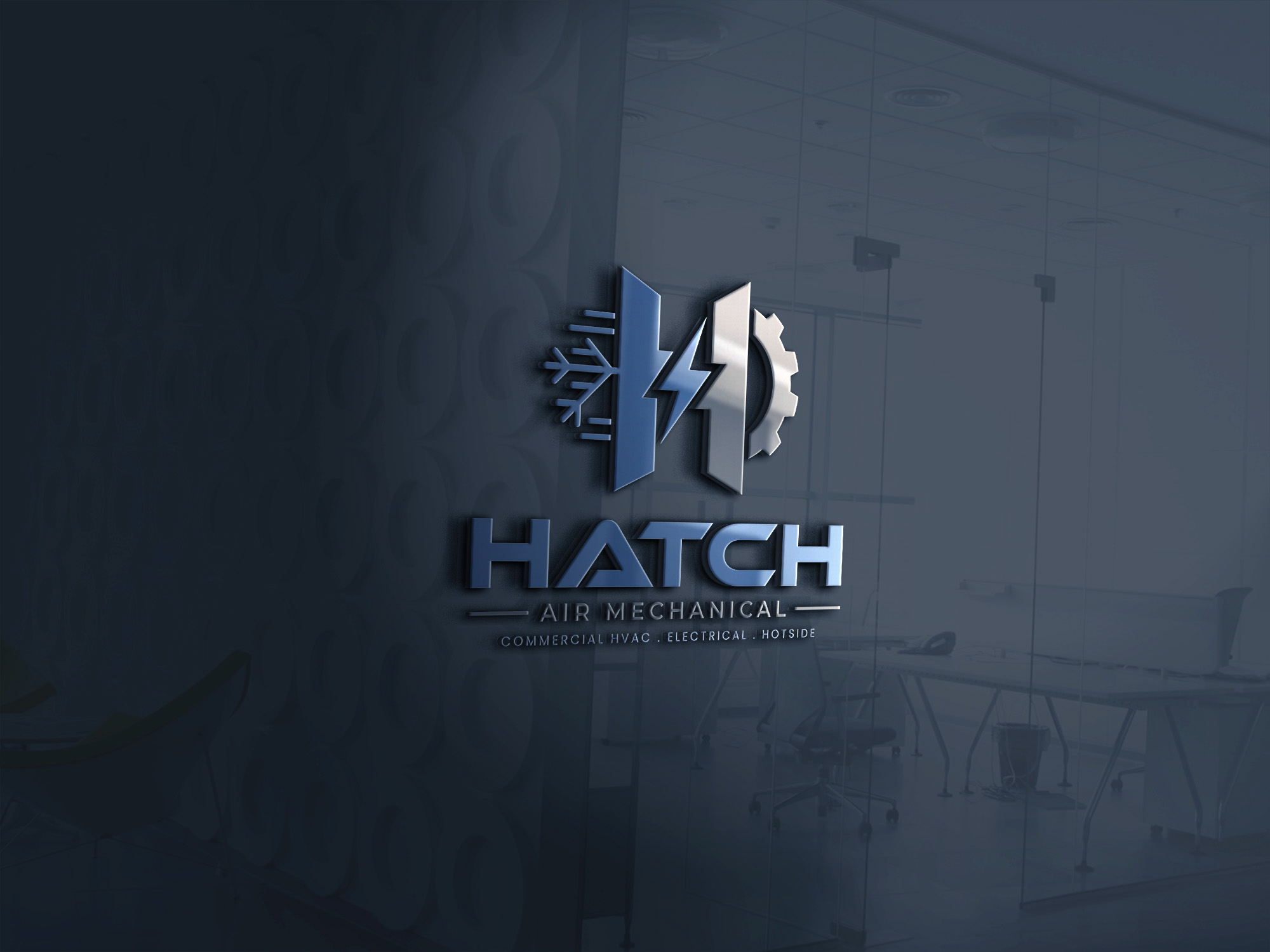 Logo Design by BANI GD for Hatch Air Mechanical | Design #37549711