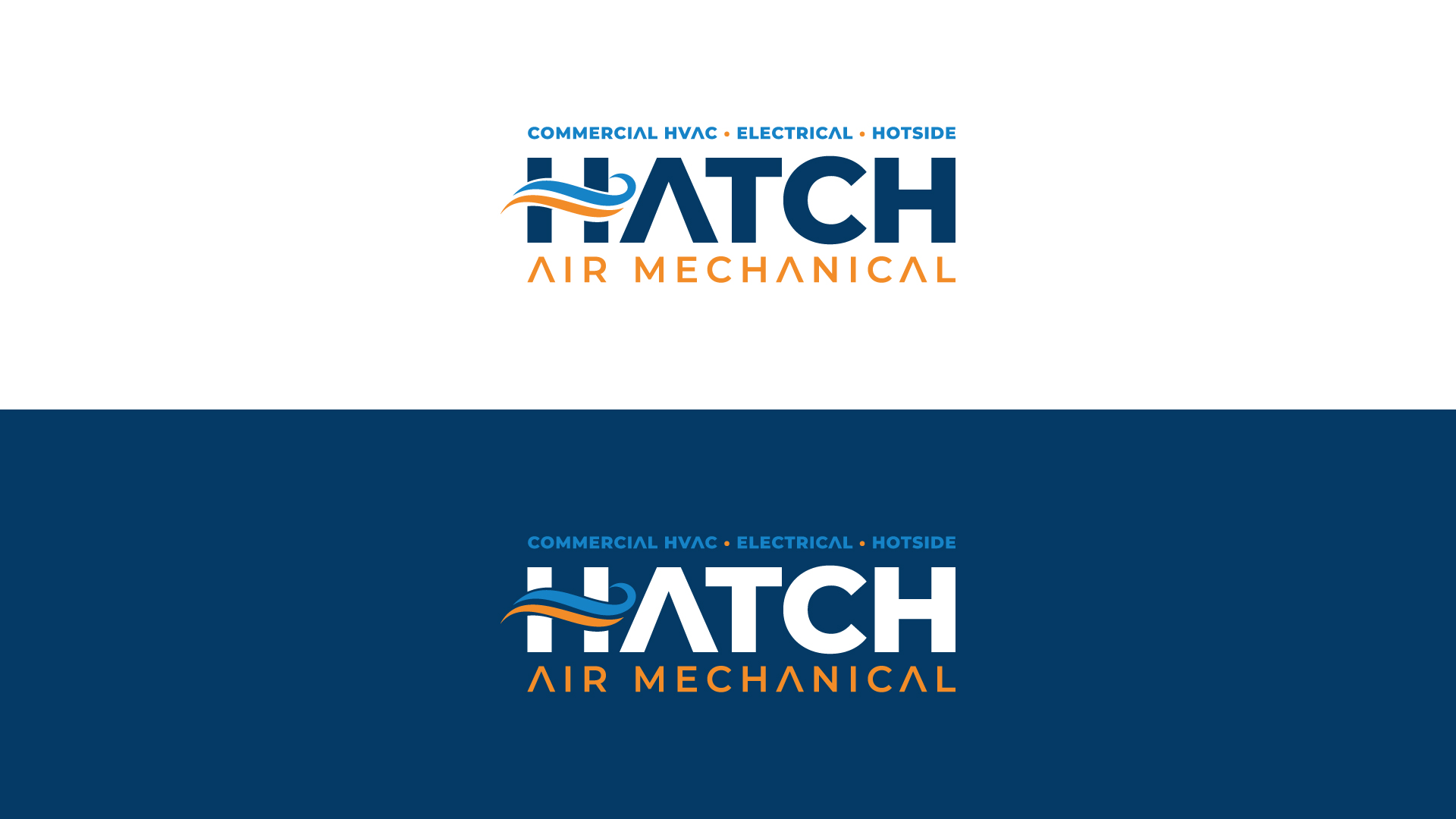 Logo Design by gfx7 for Hatch Air Mechanical | Design #37648614