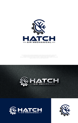 Logo Design by apik. for Hatch Air Mechanical | Design: #37548464