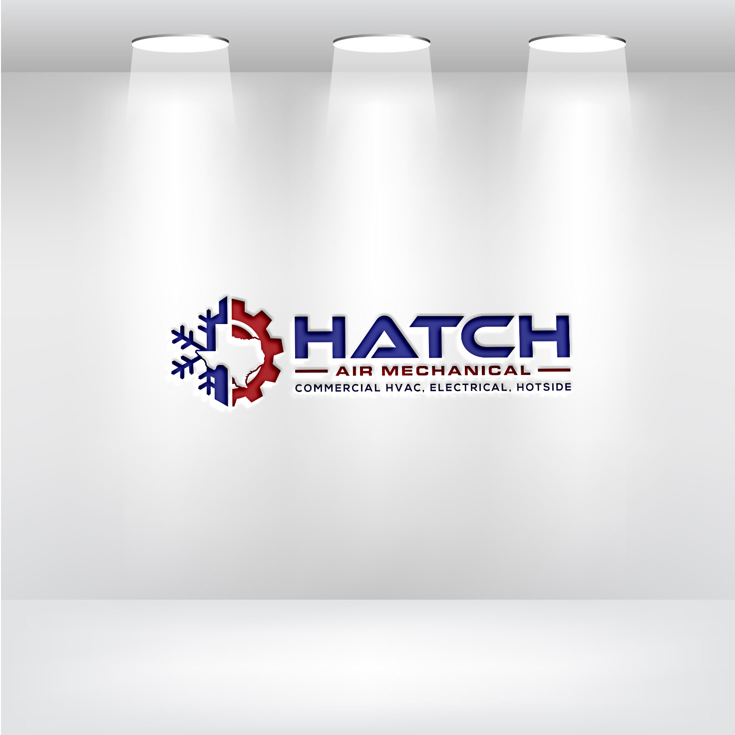 Logo Design by InkPilot_Studio™ for Hatch Air Mechanical | Design #37554581