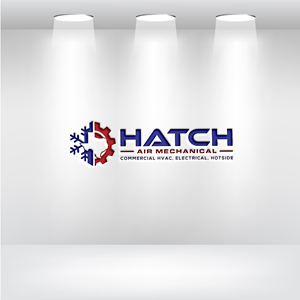 Logo Design by InkPilot_Studio™ for Hatch Air Mechanical | Design: #37554581