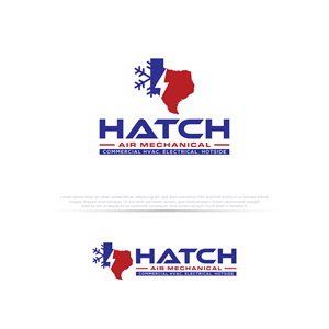 Logo Design by InkPilot_Studio™ for Hatch Air Mechanical | Design: #37554587