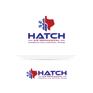Logo Design by InkPilot_Studio™ for Hatch Air Mechanical | Design: #37554590