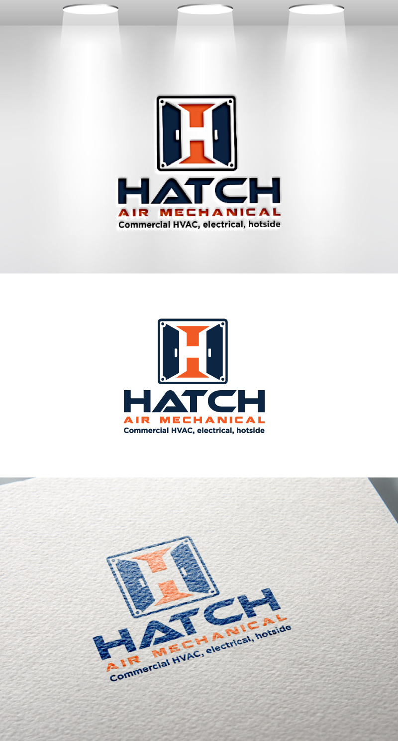 Logo Design by VisionCraft™ for Hatch Air Mechanical | Design #37550443