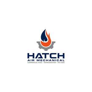 Logo Design by FishDesigns for Hatch Air Mechanical | Design: #37562707