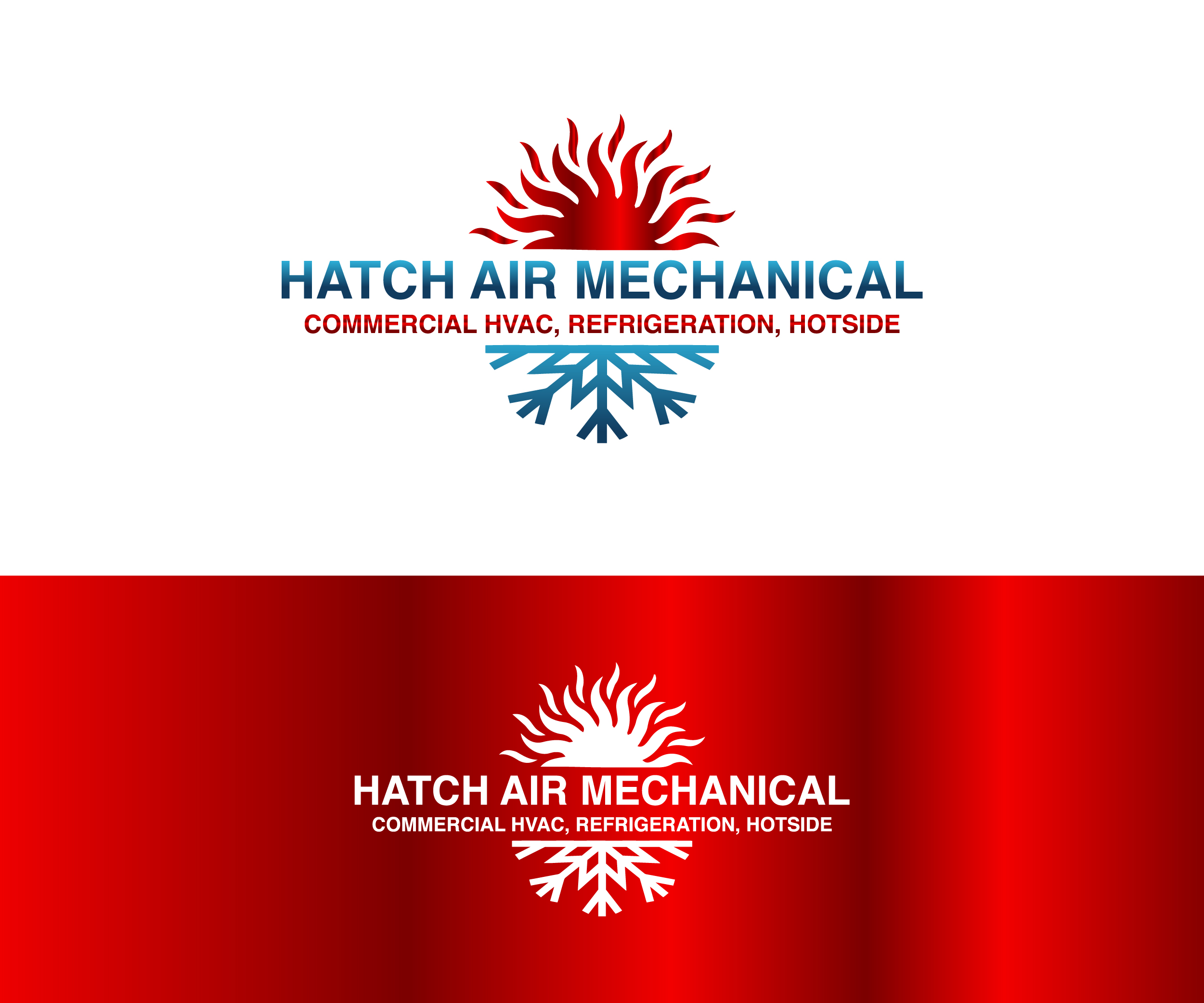 Logo Design by Musative1 for Hatch Air Mechanical | Design #37652711