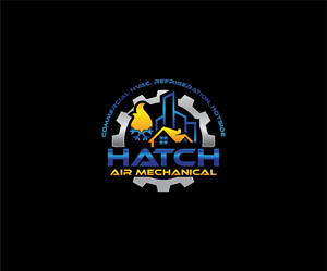 Logo Design by Musative1 for Hatch Air Mechanical | Design: #37652715