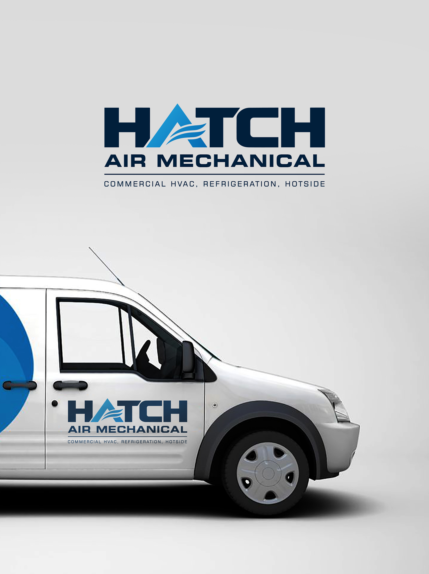 Logo Design by Result Design for Hatch Air Mechanical | Design #37658660