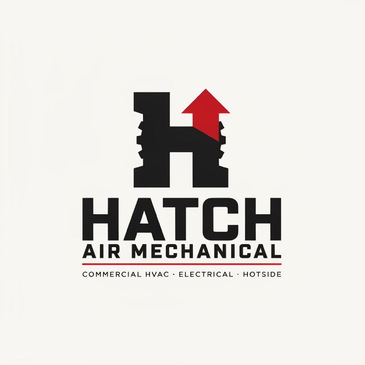 Logo Design by LPMG for Hatch Air Mechanical | Design #37559078