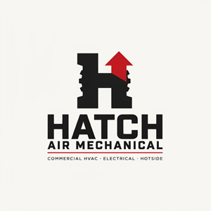 Logo Design by LPMG for Hatch Air Mechanical | Design: #37559078