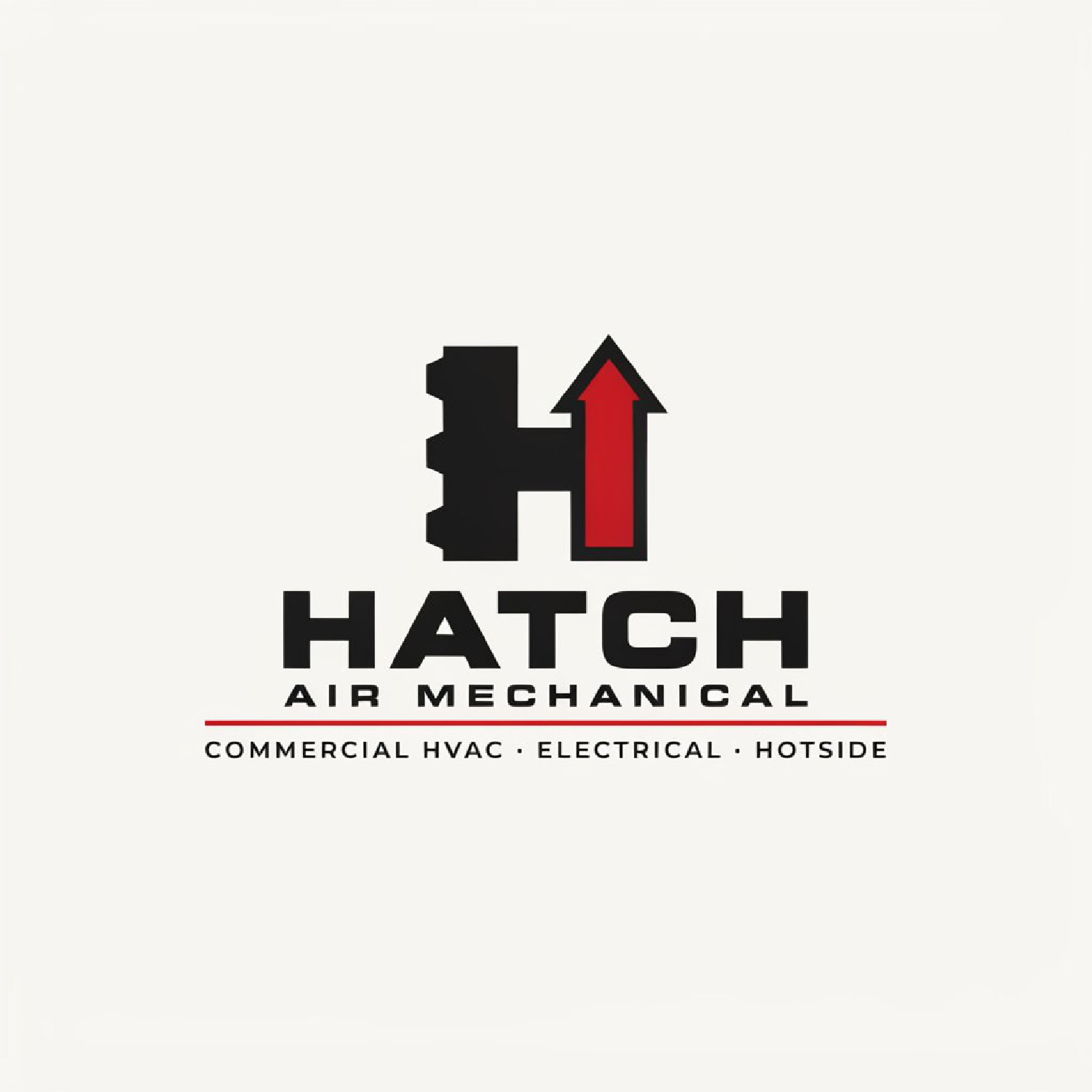 Logo Design by LPMG for Hatch Air Mechanical | Design #37559079