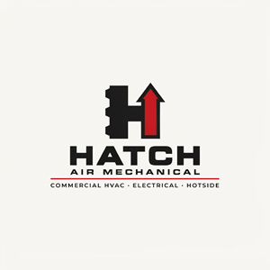 Logo Design by LPMG for Hatch Air Mechanical | Design: #37559079