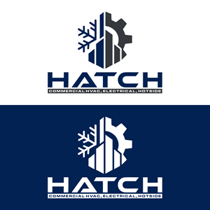 Logo Design by Sintia Sari for Hatch Air Mechanical | Design: #37551829
