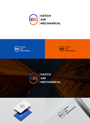Logo Design by creative dome for Hatch Air Mechanical | Design: #37654617
