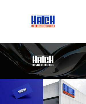 Logo Design by creative dome for Hatch Air Mechanical | Design: #37657022