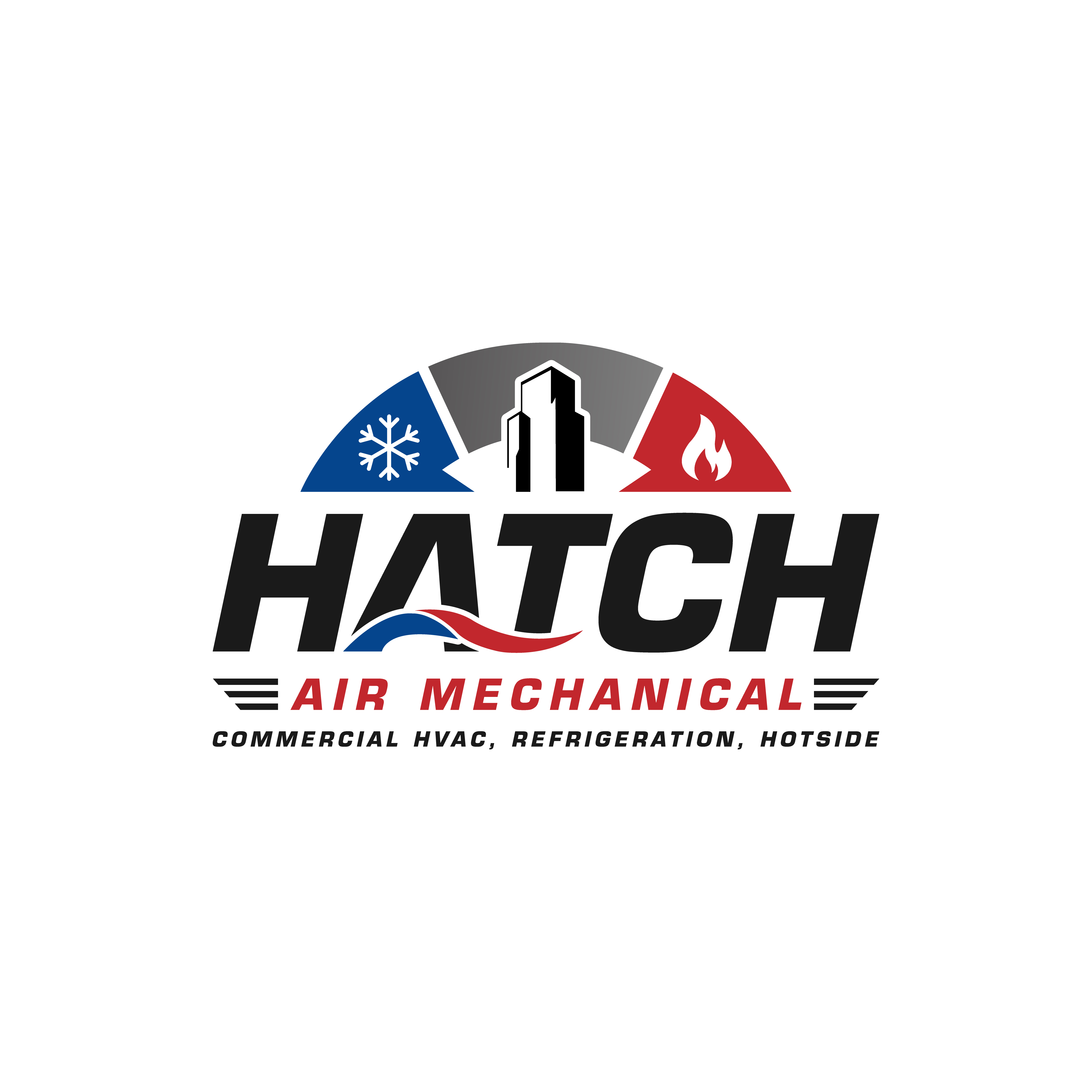 Logo Design by akdesign100 for Hatch Air Mechanical | Design #37647688