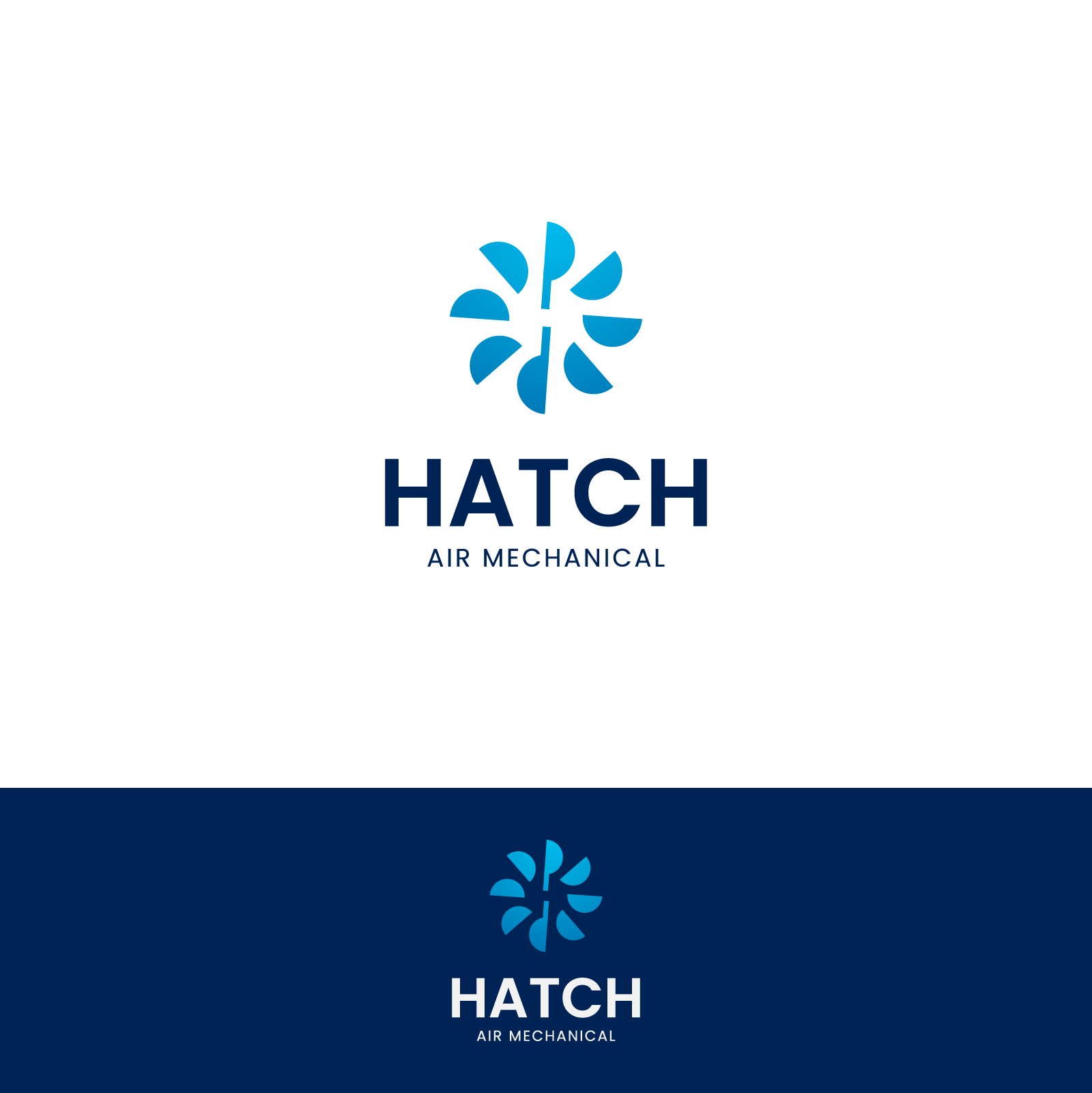 Logo Design by jefri0 for Hatch Air Mechanical | Design #37642319