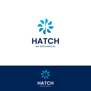 Logo Design by jefri0 for Hatch Air Mechanical | Design: #37642319